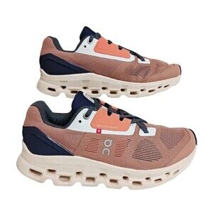 On Cloudstratus 2 Women's Sz 10.5 Road Running Sneakers Shoes Cork Fawn